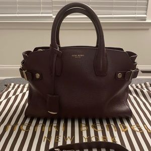 Henri Bendel Plum Carlyle Satchel